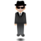 Man in Business Suit Levitating emoji on Samsung